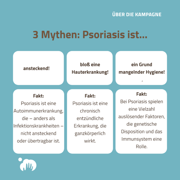 Instagram-Post: Mythen bei Psoriasis
